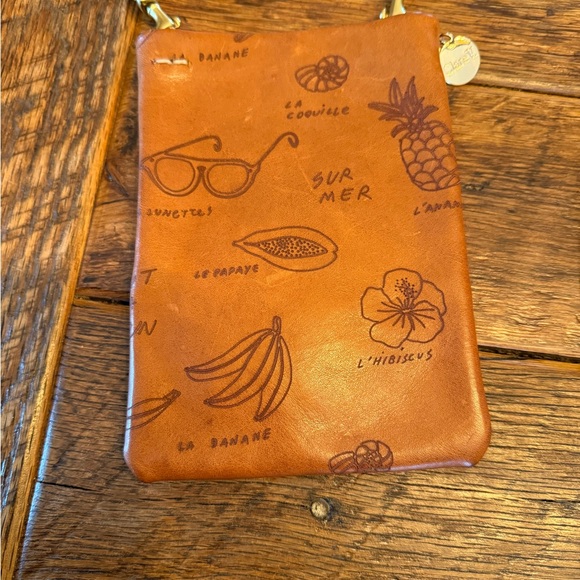 Clare V Pouch Tan Crossbody Bag - Picture 2 of 4